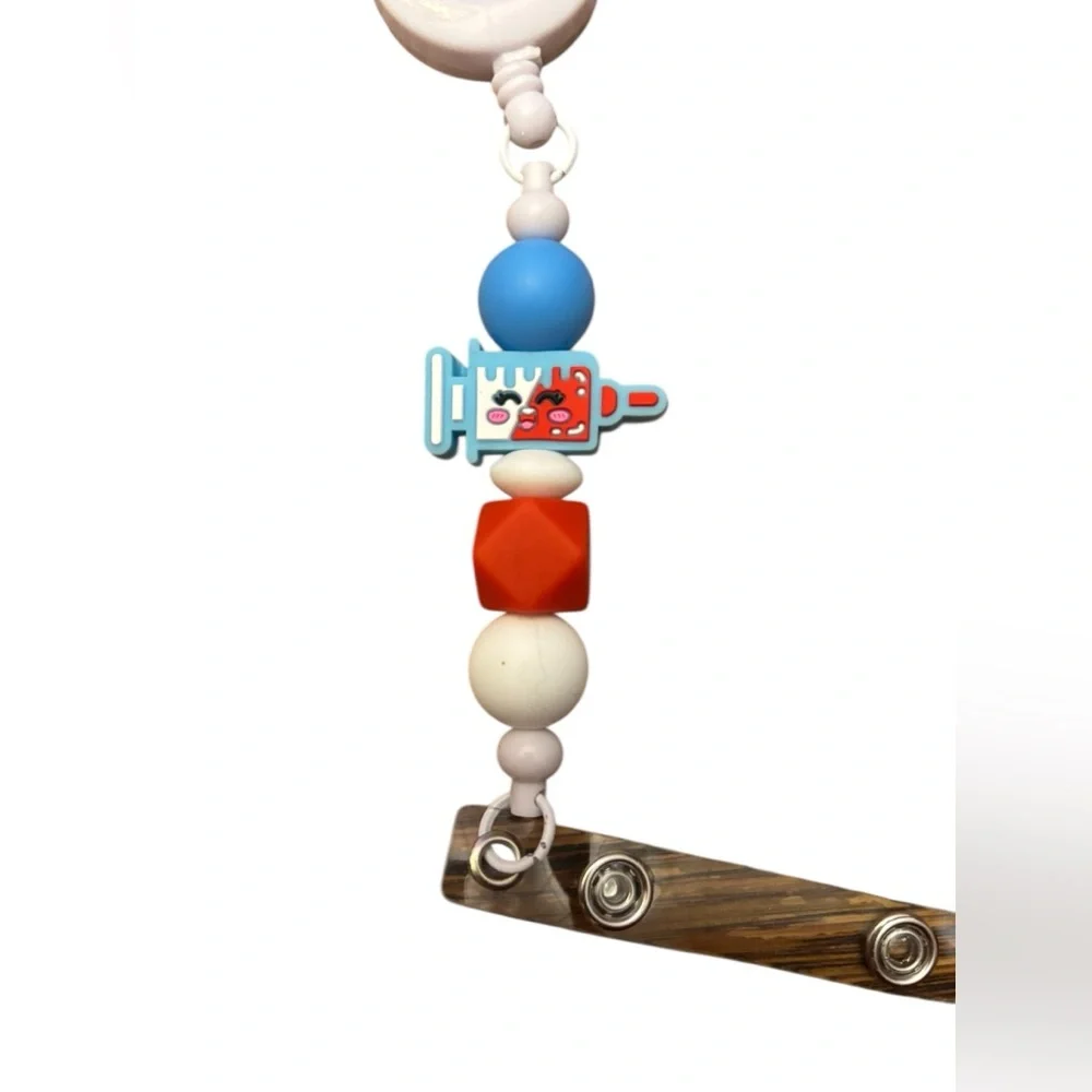 Doctor/Nurse Badge/ID Holder Handmade By AB INKS HANDMADE EXPRESSIONS